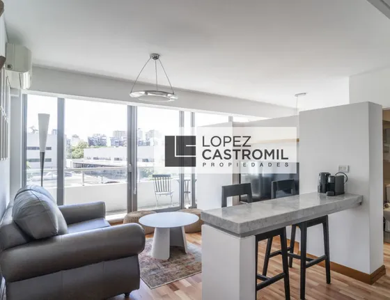Departamento Alquiler Temporario Monoambiente Amoblado Y Equipado Amenities Vigilancia Palermo