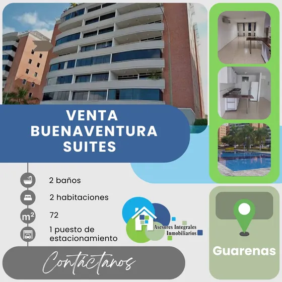 Guarenas, Apartamento En Buenaventura Suites