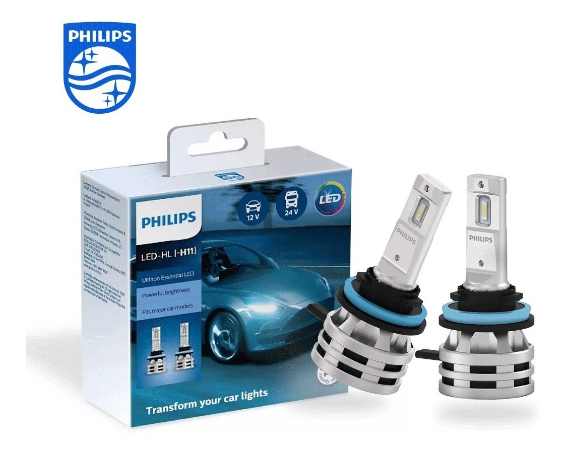 Led Ultinon Essential H11 De Philips | Mercado Libre