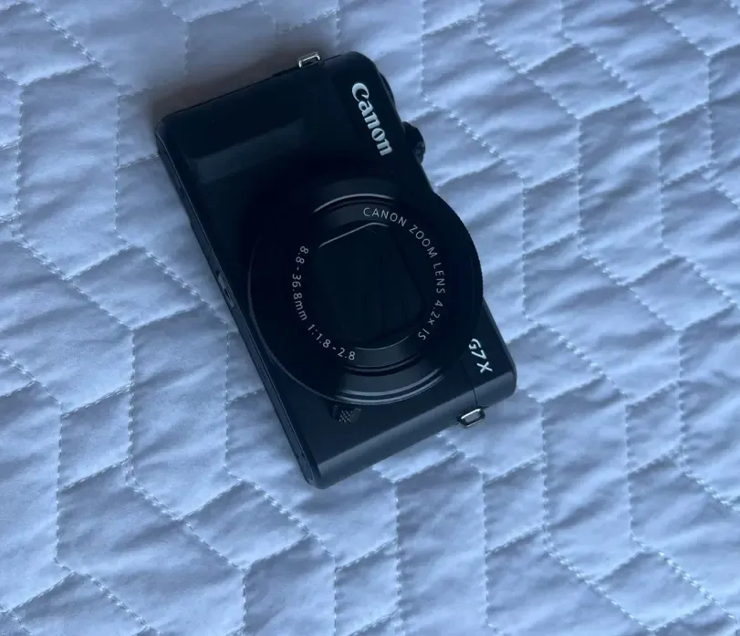 Canon PowerShot Serie G G7 X Mark II compacta cor preto