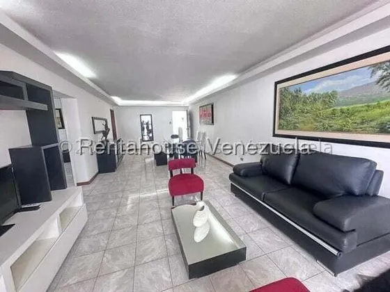 Estupendo Apartamento Amoblado Los Palos Grandes 25-23380 Ar