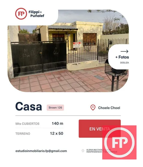 Casa En Venta De 3 Dormitorios C/ Cochera En Choele Choel