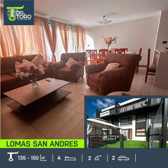 Casa En Venta De 4 Dorm. En Lomas San Andrés, Concepción