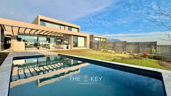 Casa Nueva En Condominio En La Dehesa 4d+3b +sala De