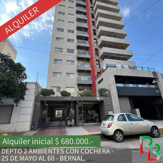 Alquiler - Bernal Centro - 25 De Mayo Al 100 (entre Pringles Y Belgrano)