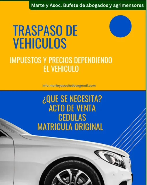 Traspaso De Vehículos