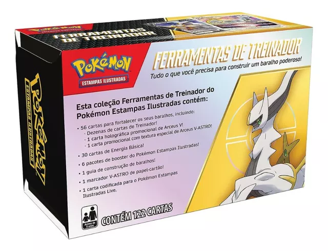 Box Pokémon Deoxys Vmax e V-Astro - Copag - Deck de Cartas