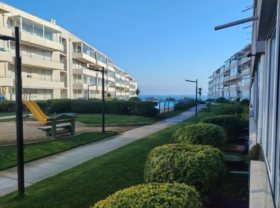 Precioso Departamento De 3d 1b, En Playa Paraiso El Tabo