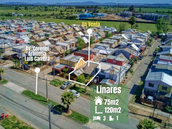 Casa En Venta En Linares - Regularizada 100%