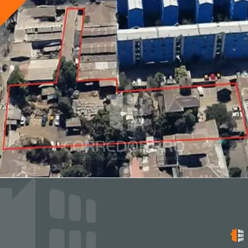 Terreno Inmobiliario Cerca A Costanera Sur Con Matucana