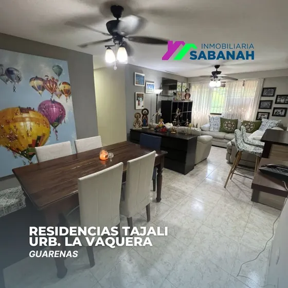 #334 Apartamento En Residencias Tajali, Urb. La Vaquera En Guarenas