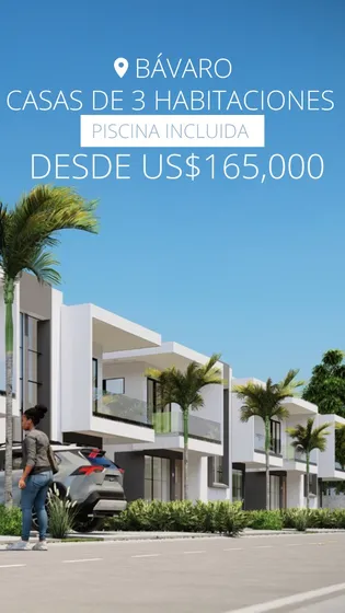 Venta Villa Punta Cana - Con Piscina