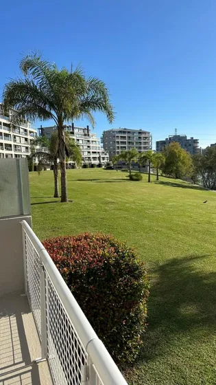 Departamento Vista Al Lago En Planta Baja Con Patio Y Parrilla, Único!!