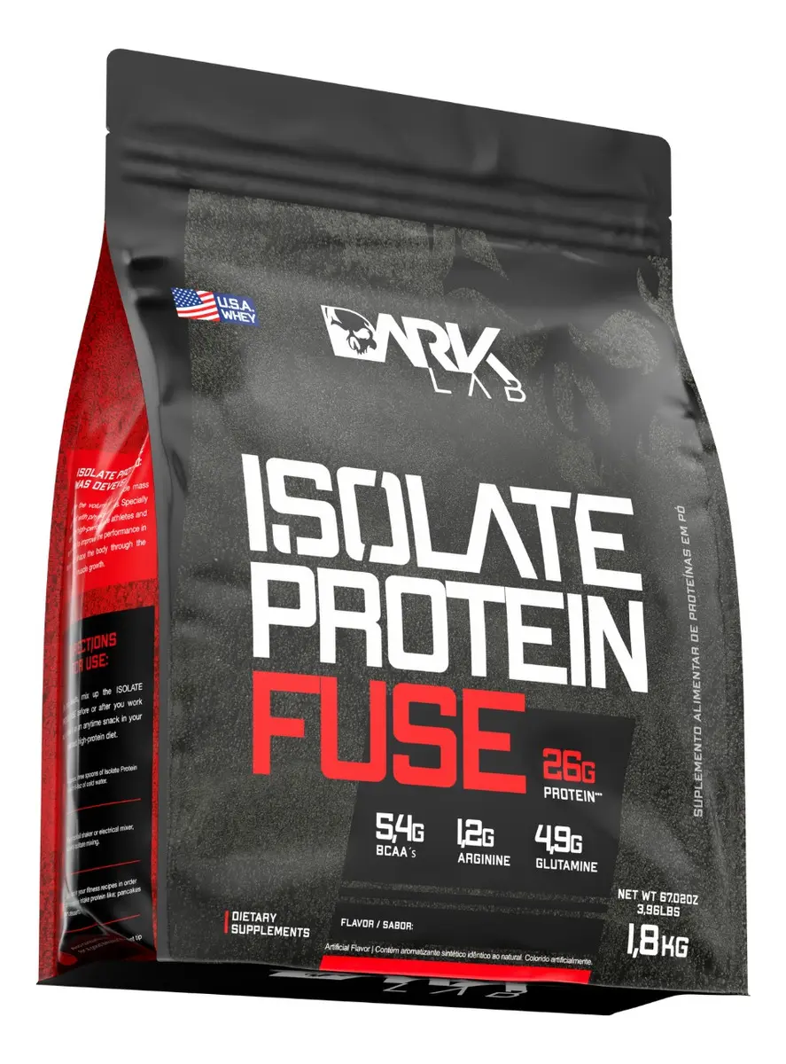Whey Isolate Protein Fuse 1.8kg Brownie Dark Lab