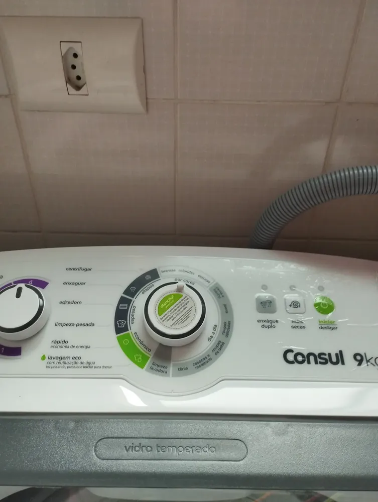 Máquina de Lavar Consul CWB09BB 9kg Branca com Dosagem Econômica e Ciclo Edredom - Imagem 2