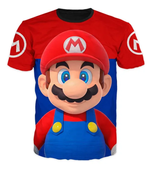 Camisetas de mario bros para adultos hotsell