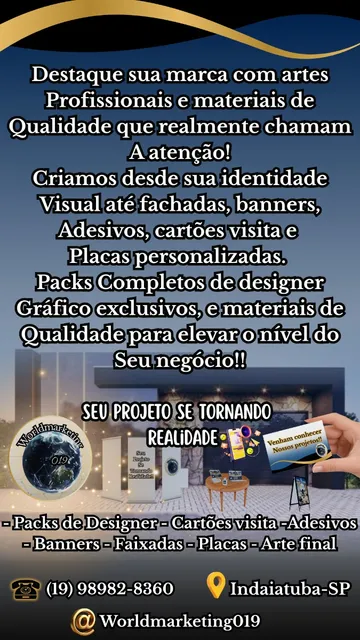 Designer Gráfico - Seu Projeto Se Tornando Realidade 