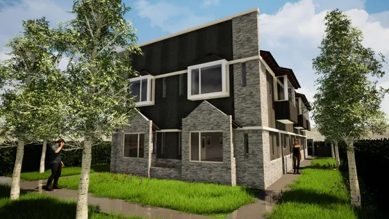 Casa Duplex En Venta - 2 Dormitorios 1 Baño - En Construcción - 55mts2 - Junin De Los Andes