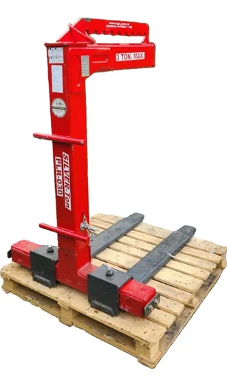 Percha Porta Pallets 3 Toneladas Fija (financiada 3 E-cheq)