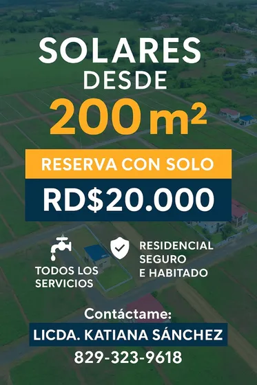 ¡últimos Solares Disponibles En Zona De Alto Crecimiento!