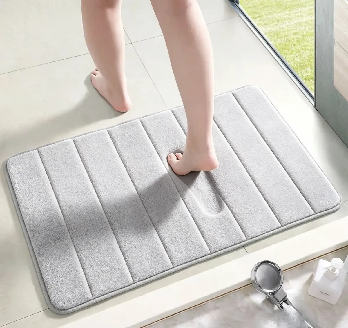 Tapete De Banheiro Antiderrapante Absorvente 60x40