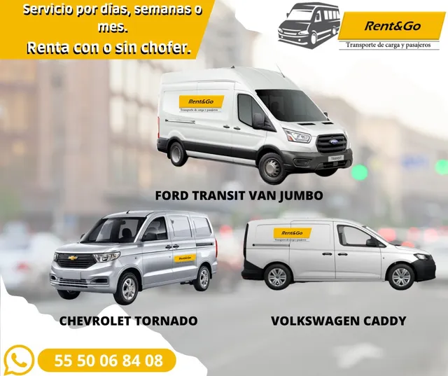 Renta De Camionetas De Carga Con Y Sin Chofer Y Fletes
