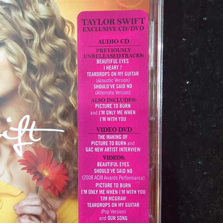 Cd Taylor Swift Beautiful Eyes Walmart Exclusivo Lacrado