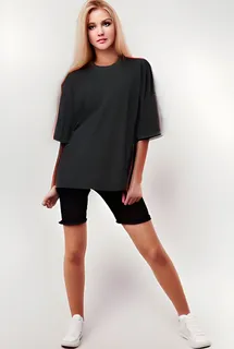 Camisetas anchas manga corta mujer hotsell