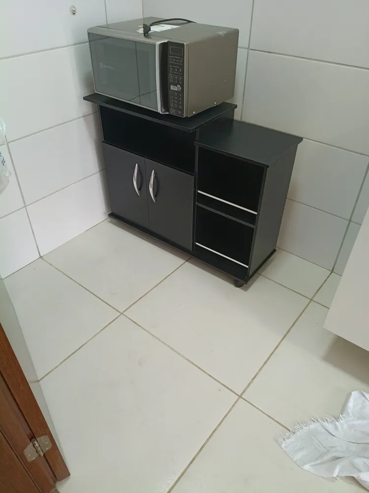 Armário Balcão Multiuso P/ Micro-ondas E Bebedouro 2 Portas - Imagem 4