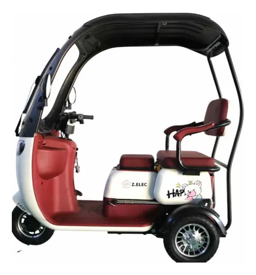 Triciclo Eléctrico Con Techo