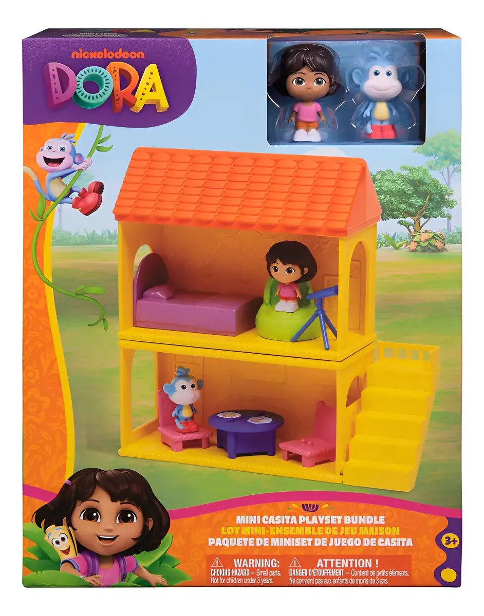 Dora Aventureira - Conjunto De Mini Playsets Casita