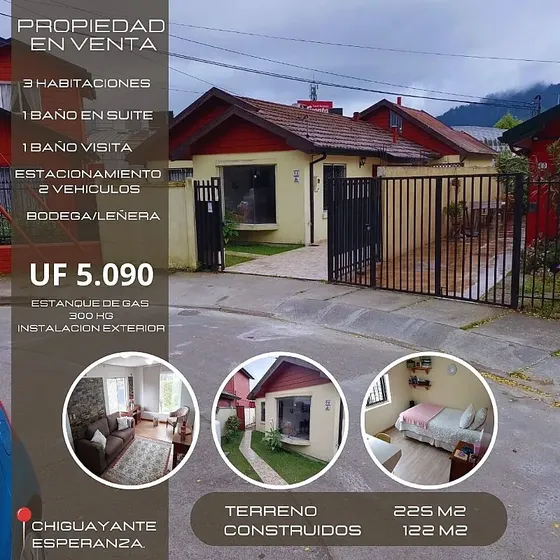 Venta Villa Jardin Del Sol, Esperanza Chiguayante