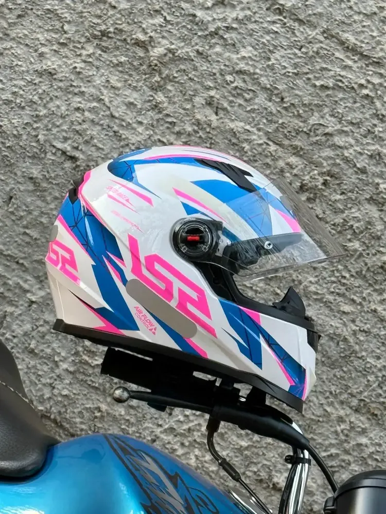 Capacete Ls2 Ff358 Draze Branco Tamanho do capacete 56