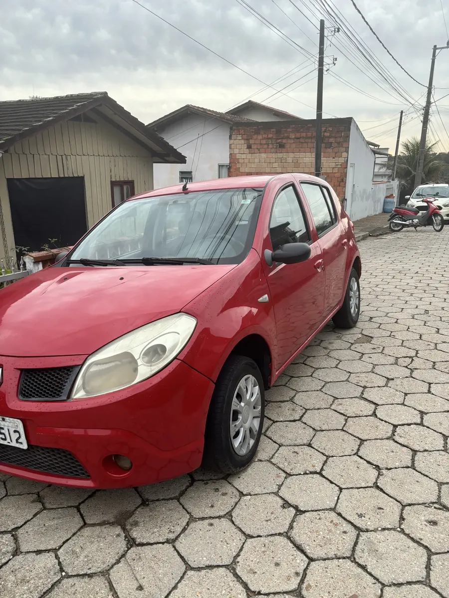 Renault Sandero 2009 1.0 16v Authentique Hi-flex 5p — foto 5