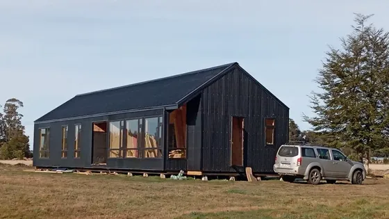Casa Nueva En La Reserva Río San Pedro, Castro, Chiloé.