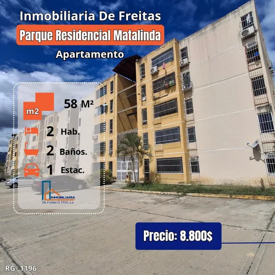 Se Vende Apartamento En Parque Residencial Matalinda 3a2, Autopista Charallave 
