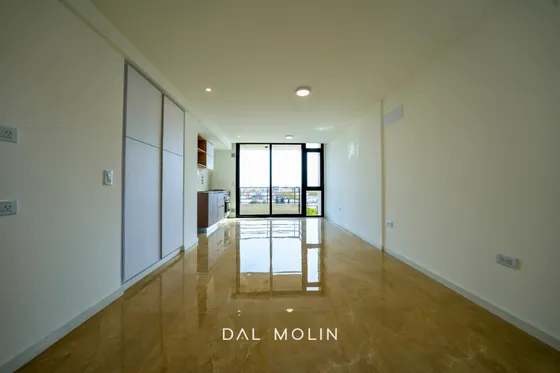 Departamento En Loft A Estrenar, Un Ambiente Con Vista Abierta Y Balcón