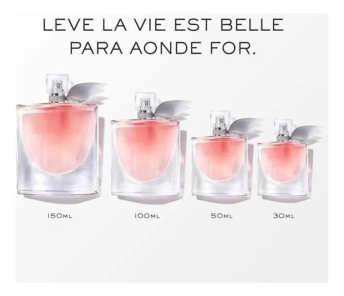 Perfume Feminino Eau de Parfum, Fragrância Floral Gourmand Inebriante com Íris Nobre e Baunilha, Aroma de Felicidade e Feminilidade, La Vie Est Belle Lancôme, Frasco com 30ml - Imagem 4