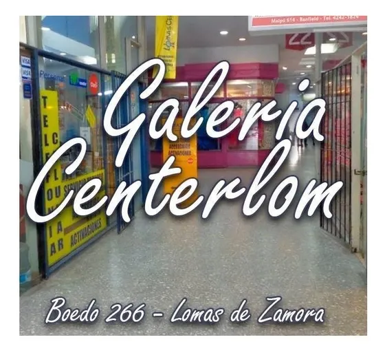 Venta-alquiler Local Galeria Centerlom Lomas De Zamora Acepta Criptos-escucha Ofertas