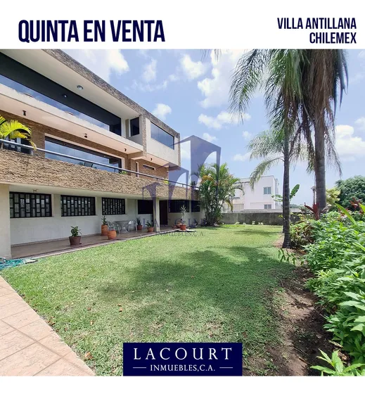 En Venta. Hermosa Casa Quinta Semi Amoblada De Tres Niveles - Conj. Resid. Las Antillas - Sector Chilemex #va