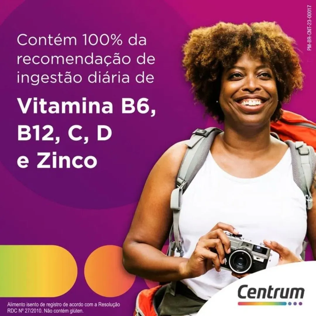 Multivitamínico para Mulher Centrum Vitaminas de A à Z 150 Comprimidos - Imagem 3