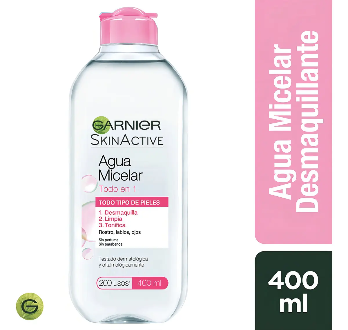GARNIER AGUA MICELAR TODO EN 1 400 ML