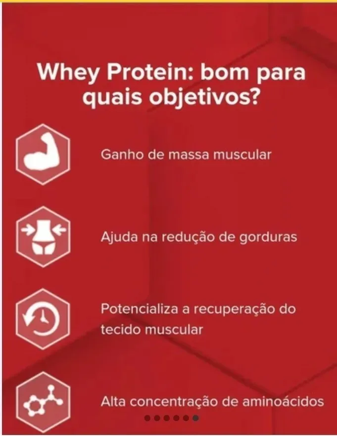 Whey Concentrado 80% Whey Protein - Growth Supplements Sabor Caramelo - Imagem 3