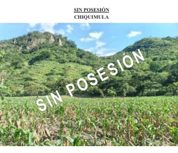 Terreno En Venta San Jacinto Chiquimula 