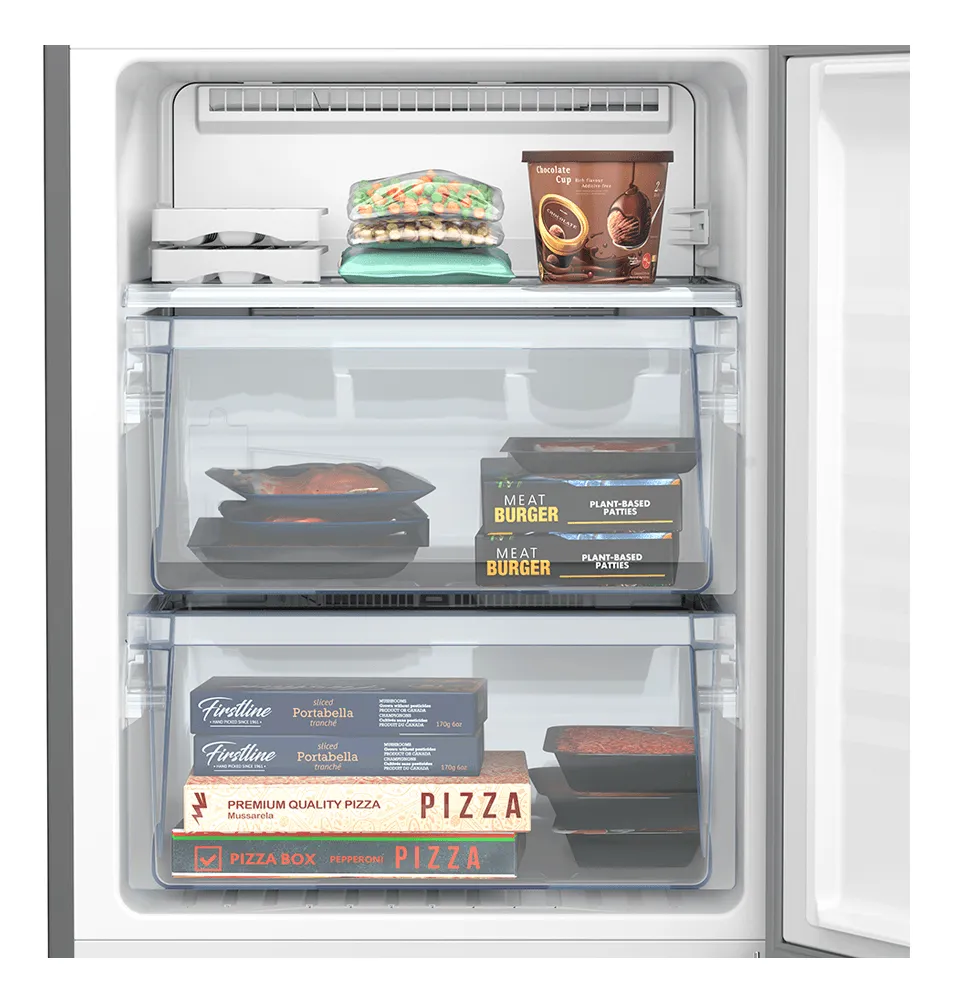 Geladeira Bb41pv1t Titânio 397l Frostfree Inverter Panasonic Cor Cinza-escuro - Imagem 4