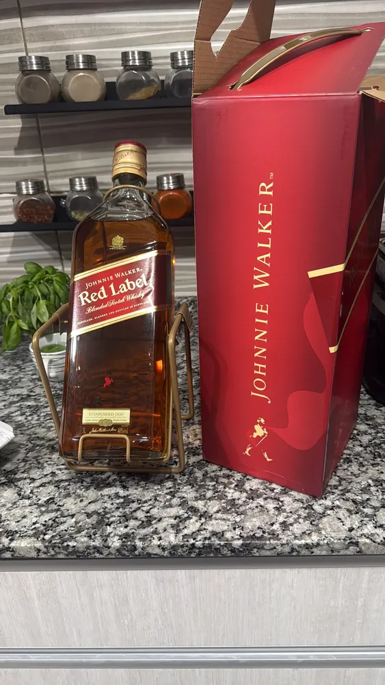 Whisky Johnnie Walker Red Label 3 Litros | MercadoLibre