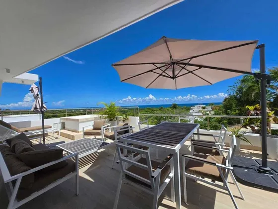 Se Vende Apartamento Con Vista Al Mar En Las Terrenas