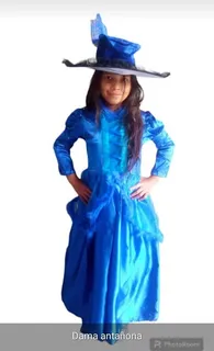 Vestido de dama antañona hotsell