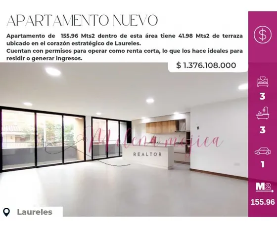 Apartamento Para Estrenar, Segundo Piso Con Terraza