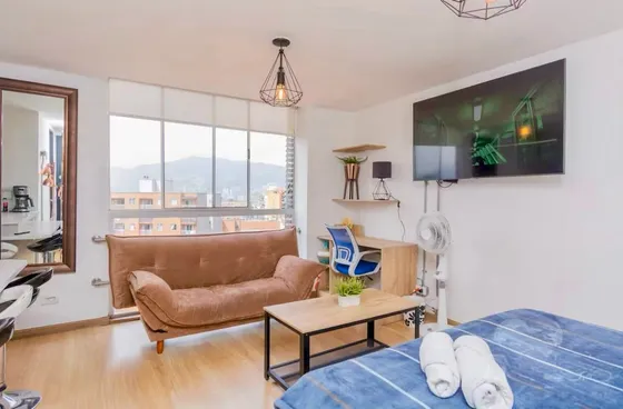 Excelente Apartaestudio En Venta El Poblado La Frontera